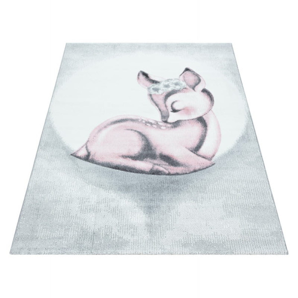 Dywan dziecięcy Bambi różowy 80 cm x 150