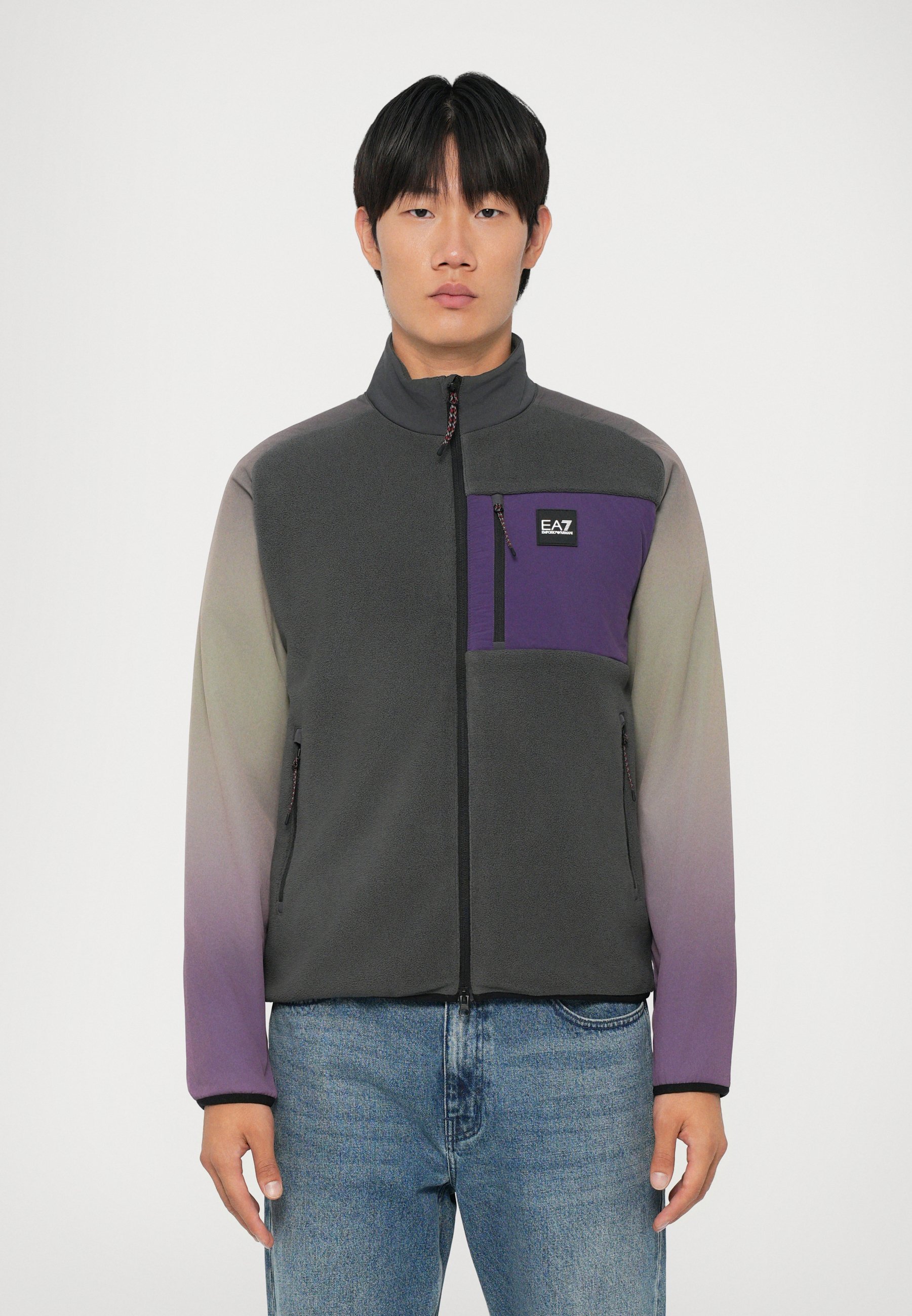 EA7 Emporio Armani RANDONNÉE EN MONTAGNE UNISEXE - Veste outdoor - asphalte