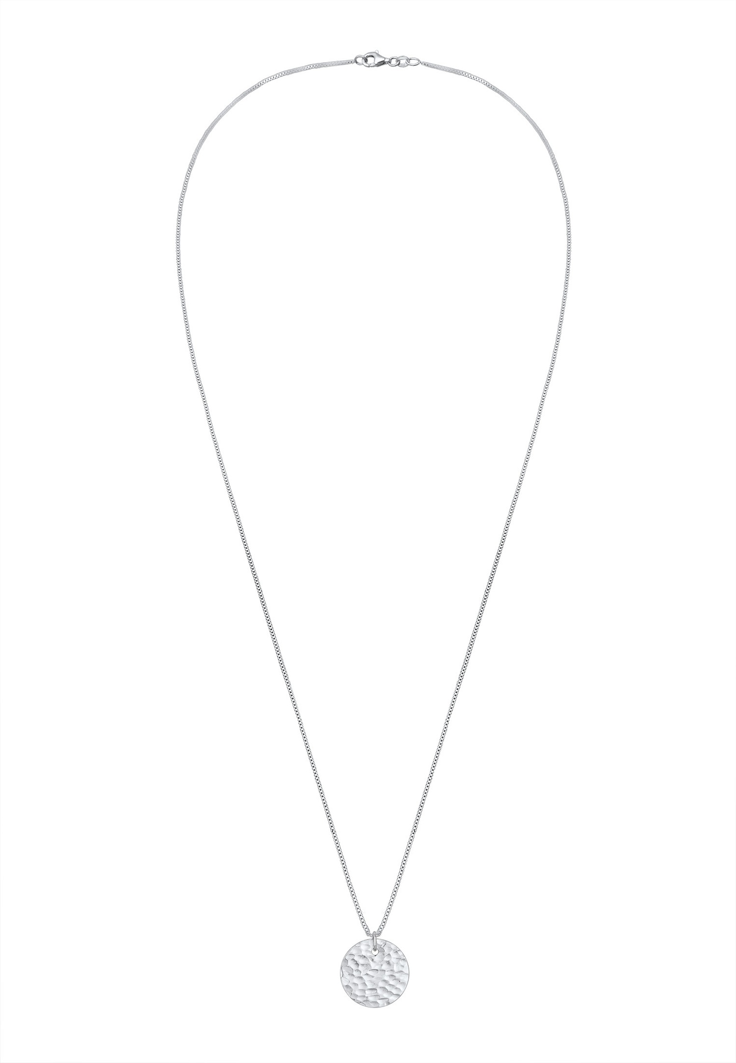 Elli Plaquettes Cercle Battues Femme - (925/1000) Argent