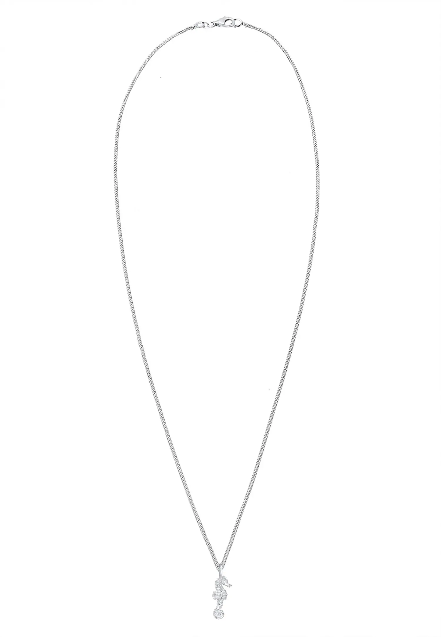 Elli Femme Pendentif Hippocampe Maritime - (925/1000) Argent
