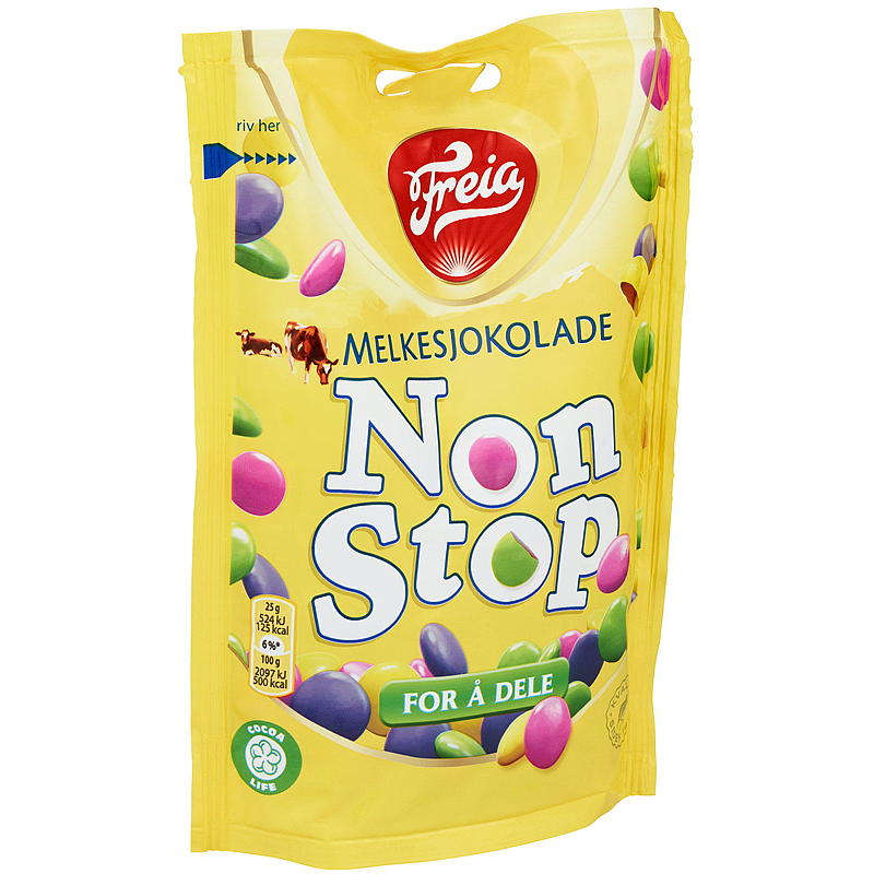 Freia Non Stop 180 g mjölkchoklad