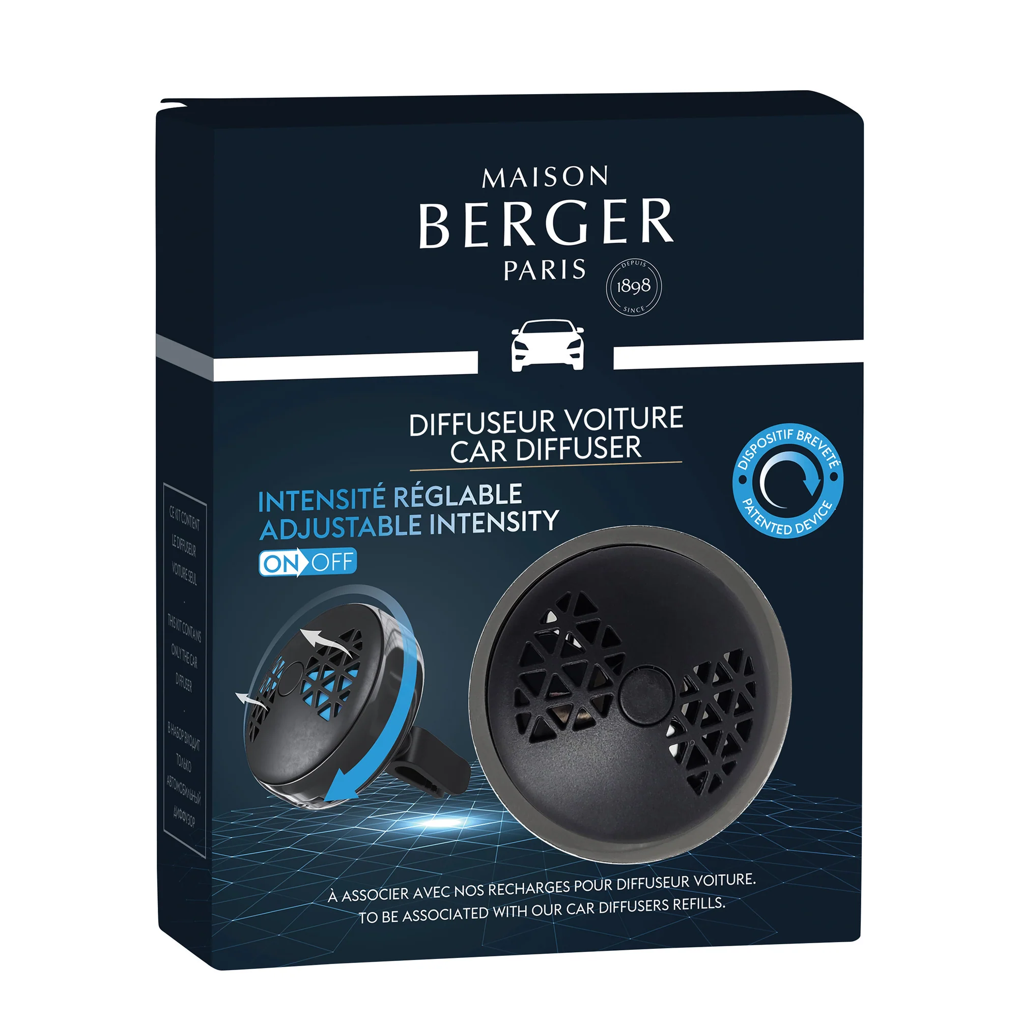 Diffuseur Voiture Diffusore per Auto TECNICA SMART regolabile - Profumo per Automobile