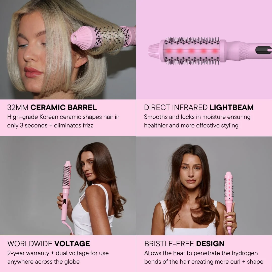 Hair Tools Infrared Thermal Brush - Spazzola Elettrica Capelli