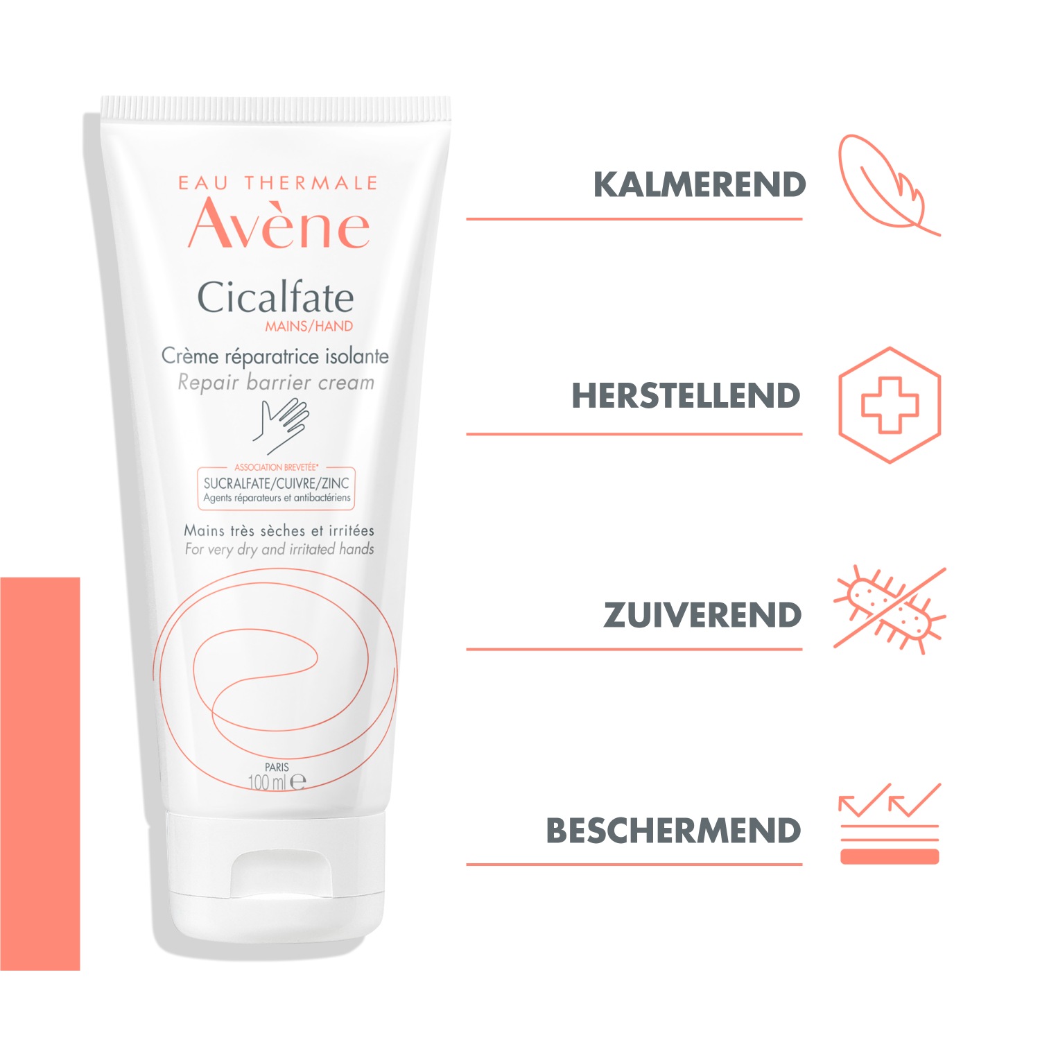 Avène Crème Mains Cicalfate + Crème Mains Cicalfate - 100 ml