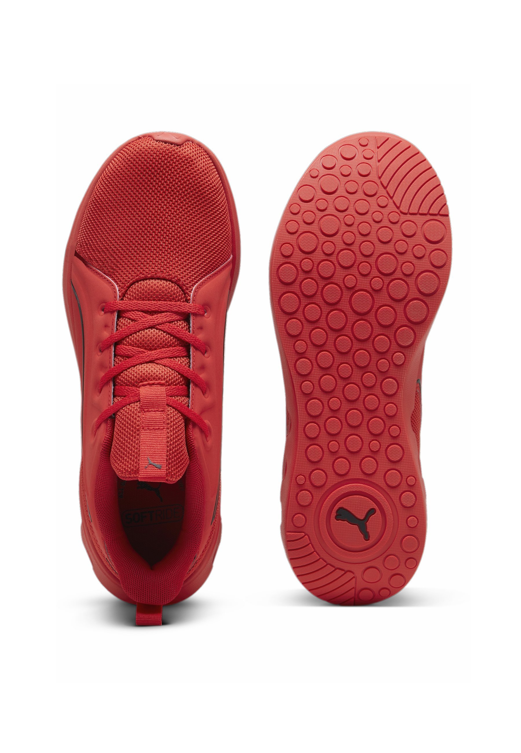 Puma SOFTRIDE CARSON - Road running shoes - for all time red black