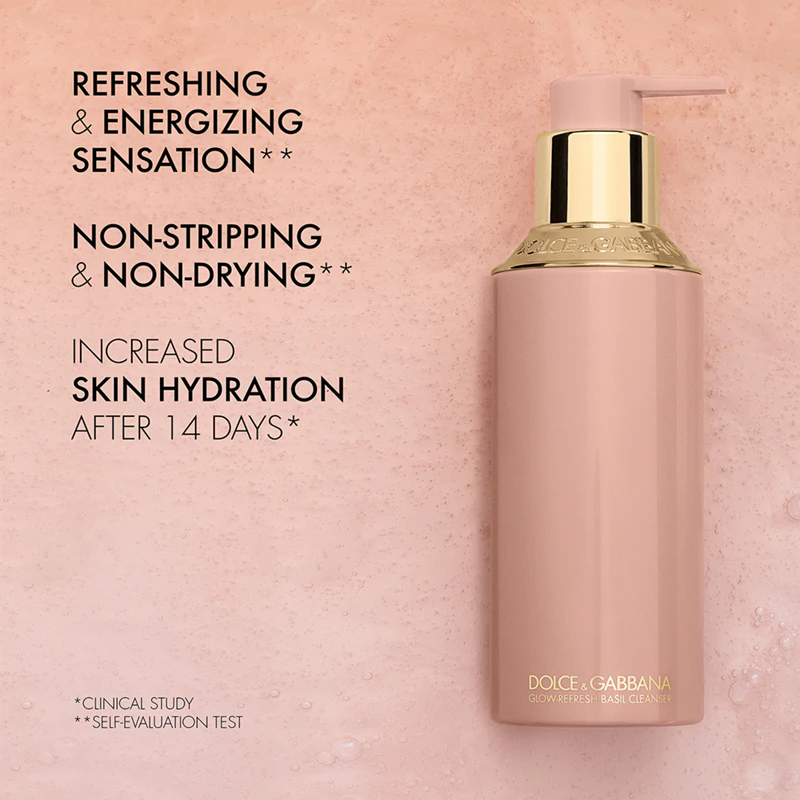 Dolce&Gabbana Fresh Skin Glow-Refresh Basil Cleanser