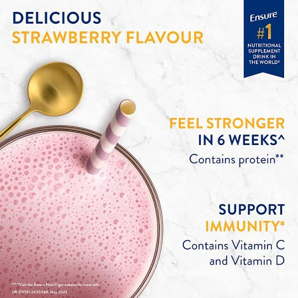 Ensure Shake al gusto di fragola 400 g | Salute | Superdrug