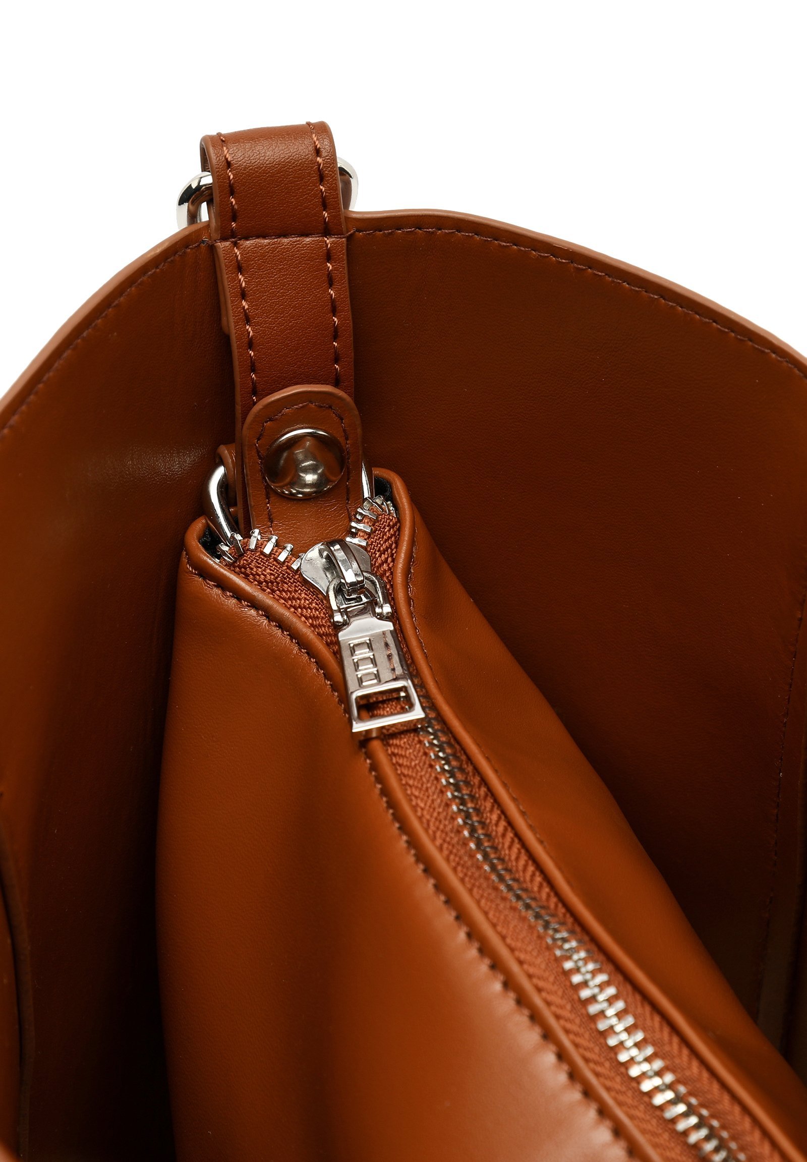 MISAKO TOCRO - Sac à main - cognac