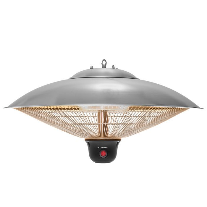 TROTEC Radiant suspendu design IR 2000 SC - Chauffage d'exterieur - 2000 W - 3 allures - Chaleur infrarouge