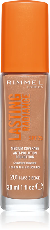 Rozjasňujúci make-up Rimmel Lasting Radiance SPF 25