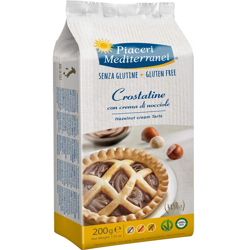 Plaisirs Méditerranéens Biscuits aux noisettes sans gluten Plaisirs Méditerranéens 4 x 50 g