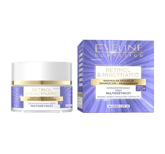 Eveline Cosmetics Retinol & Niacynamid 70  skoncentrowany krem multiodżywczy 50 ml