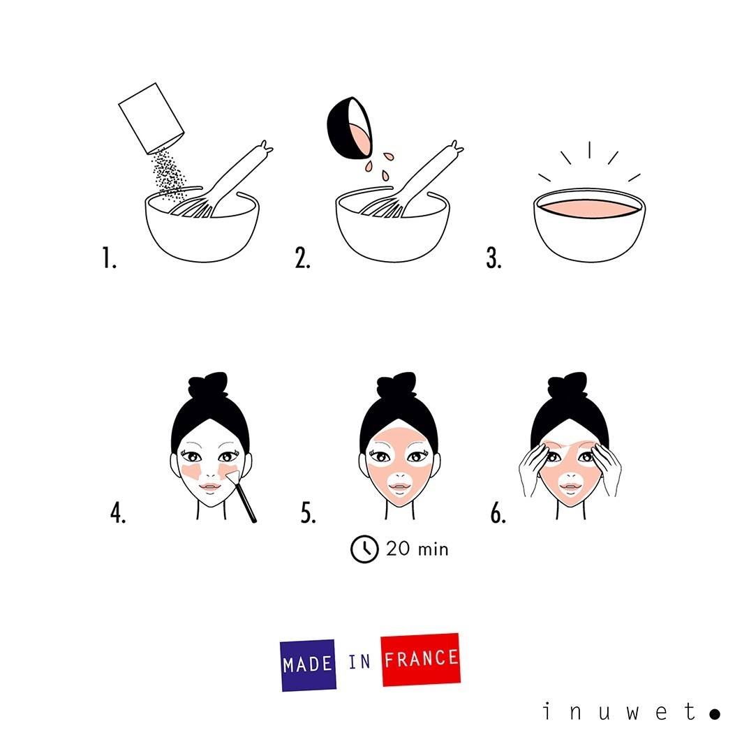 Inuwet Do It Yourself Masques en poudre