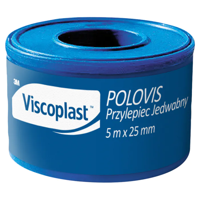 Viscoplast Polovis, Przylepiec jedwabny, 5x0,025m