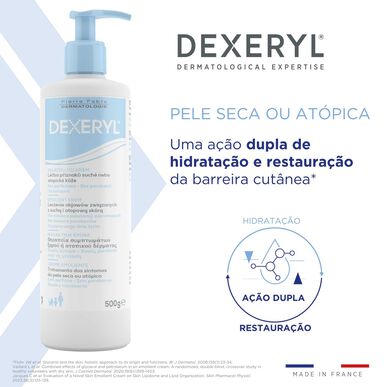 Dexeryl fuktighetskrem for tørr og atopisk hud 500 ml 500 ml