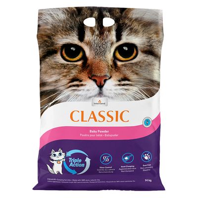 Intersand Classic Babypudderduftende kattegrus