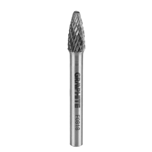 Frez do metalu ostrołukowy 8x18mm GRAPHITE 55H370