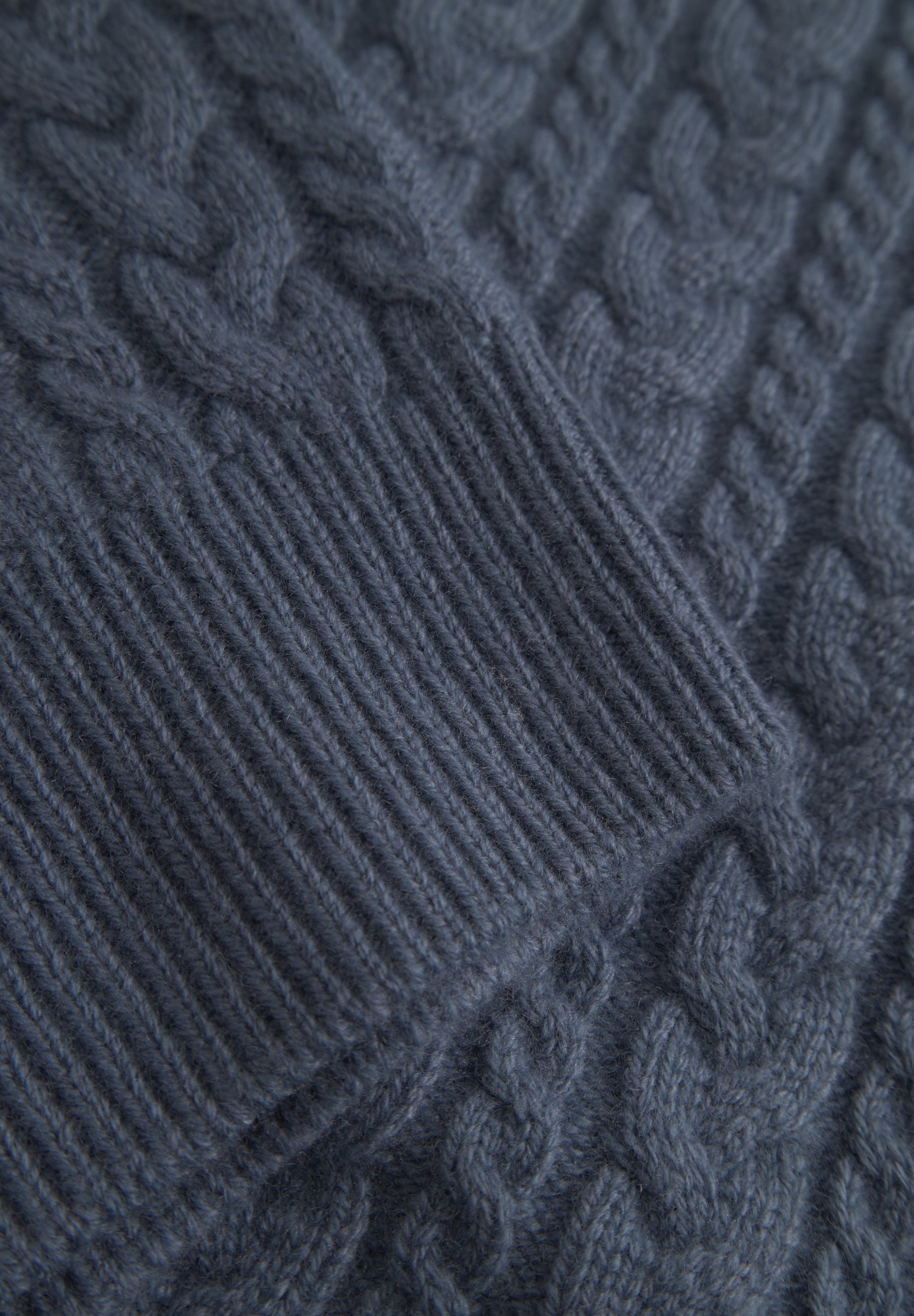 WOOD WOOD CREW NECK - Jumper - bluefin