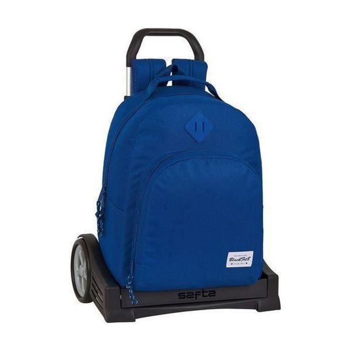 Cartable à roulettes - BLACKFIT8 - Evolution Oxford Bleu foncé - Enfant - Polyester, Acier, polypropylène