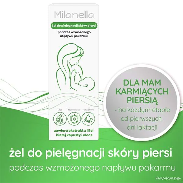 Milanella Żel Do Pielęgnacji Skóry Piersi