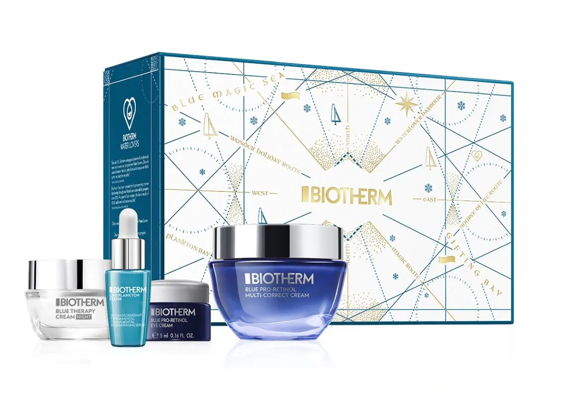 Biotherm Świąteczny zestaw prezentowy anti-aging z kremem Blue Pro-Retinol