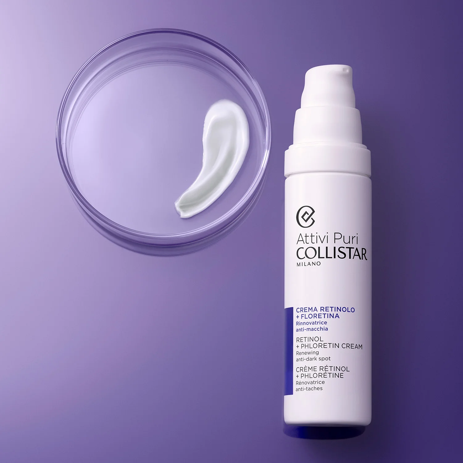 Attivi Puri Crema Retinolo + Floretina - Trattamento Rigenerante, Tratt.viso 24 ore antimacchie