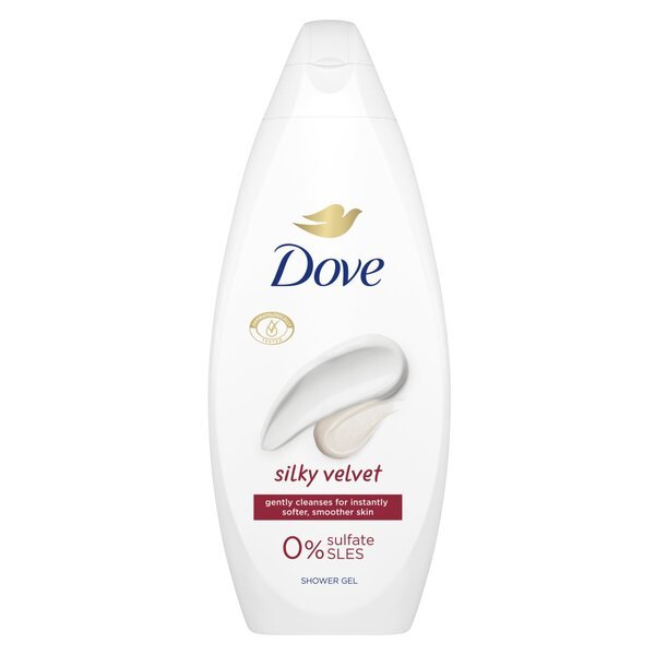 Dove Essential Silky Velvet gel za tuširanje 250 ml