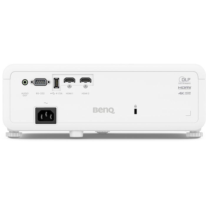 BENQ TK710 Laser Projector, 4K HDR, 3200 lumens, 4ms response time, 240Hz refresh rate, HDR10, HLG ARC, eARC, 1.3x zoom