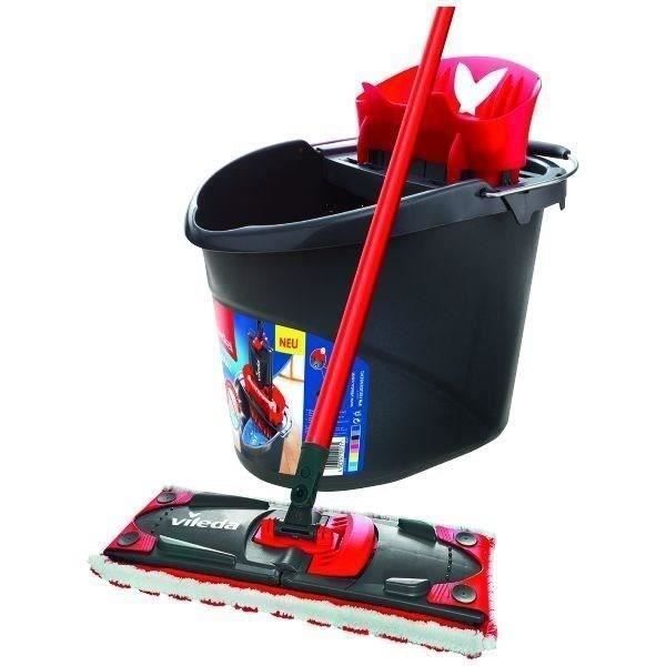 VILEDA - Kit completo - Vassoura plana - Ultramax 2 em 1