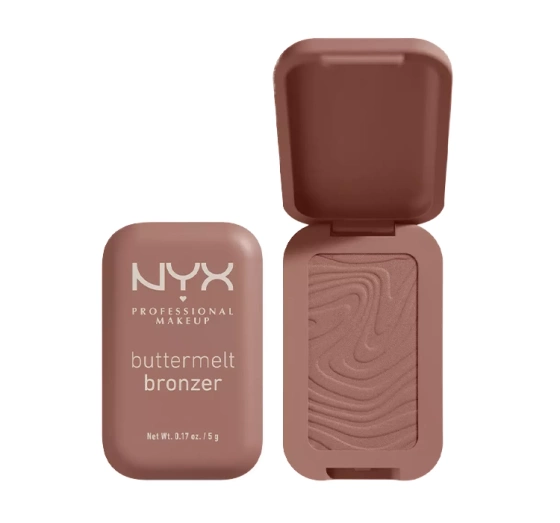 NYX Professional Makeup Buttermelt bronzer do twarzy w kompakcie 02 All Buttad Up 5 g
