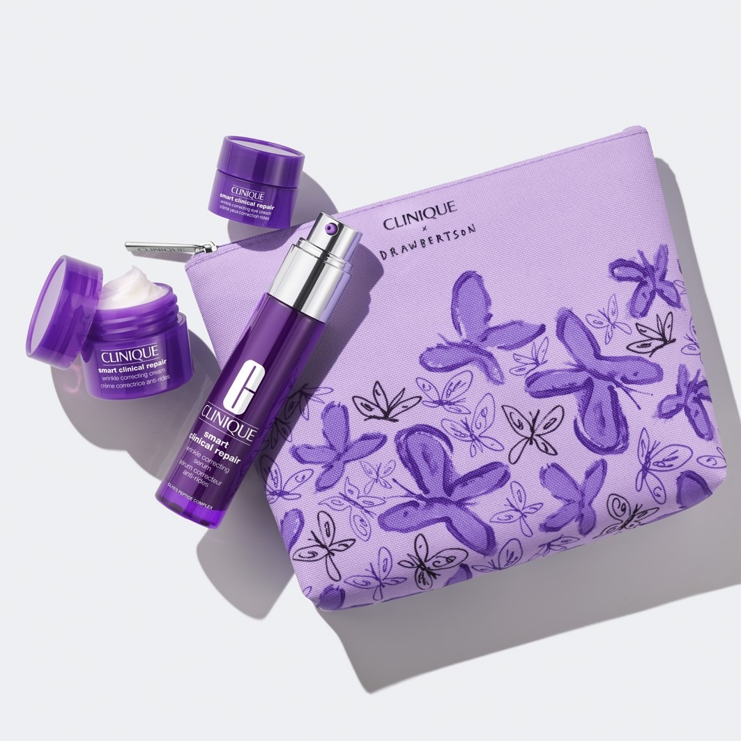 Σετ περιποίησης προσώπου Clinique Smart Wrinkle Fighting Routine – 1 τεμάχιο