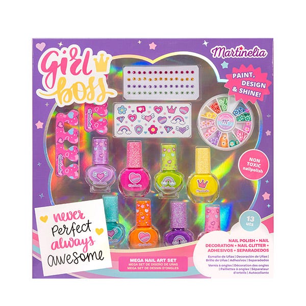Σετ νυχιών Super Girl Mega | 1 τεμάχιο