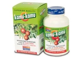 FATORES VITAIS Kamu Kamu C 60 comprimidos mastigáveis