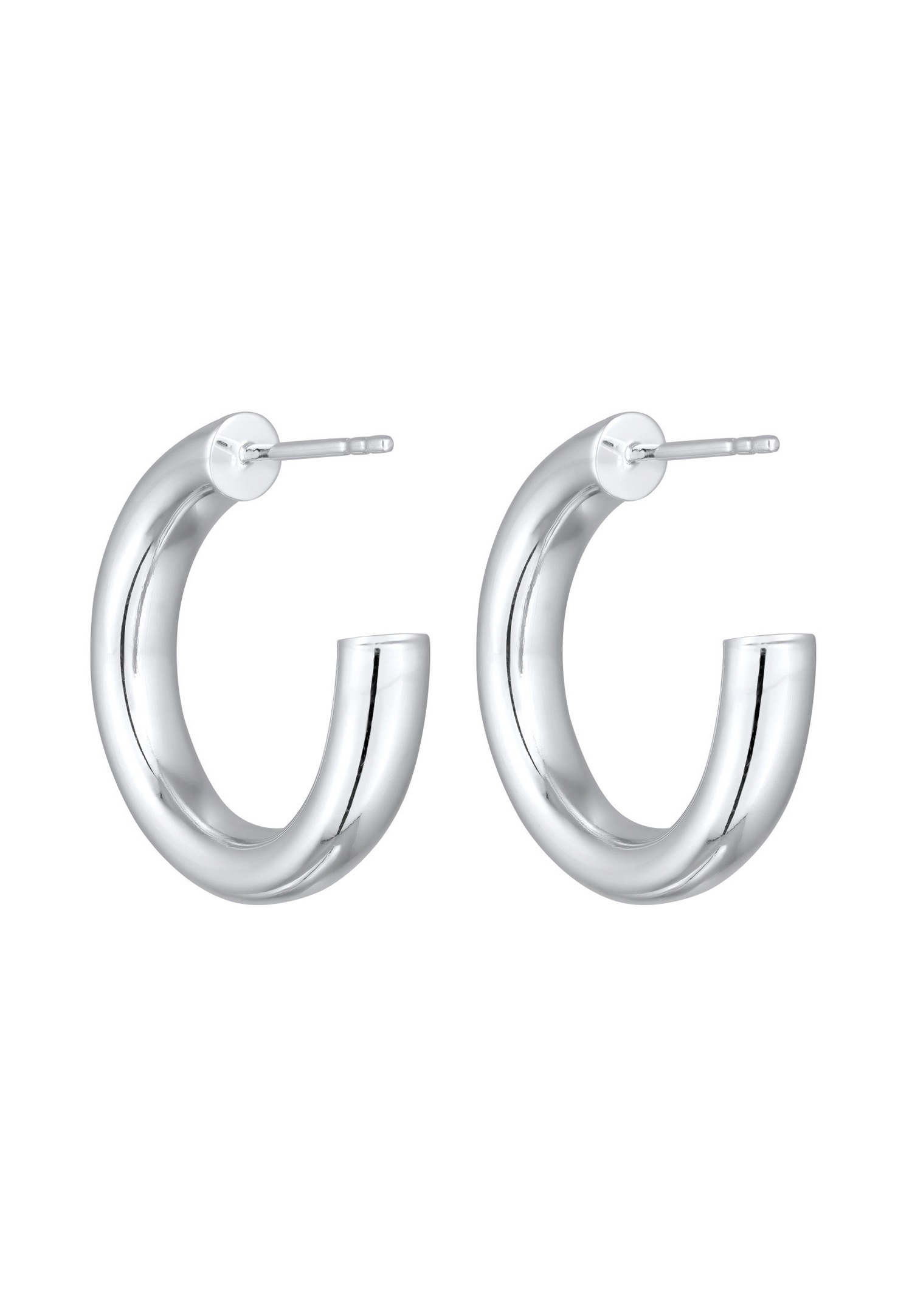 Elli PREMIUM Elli PREMIUM Boucles d'oreilles Femmes Créoles Fiche en argent sterling 925