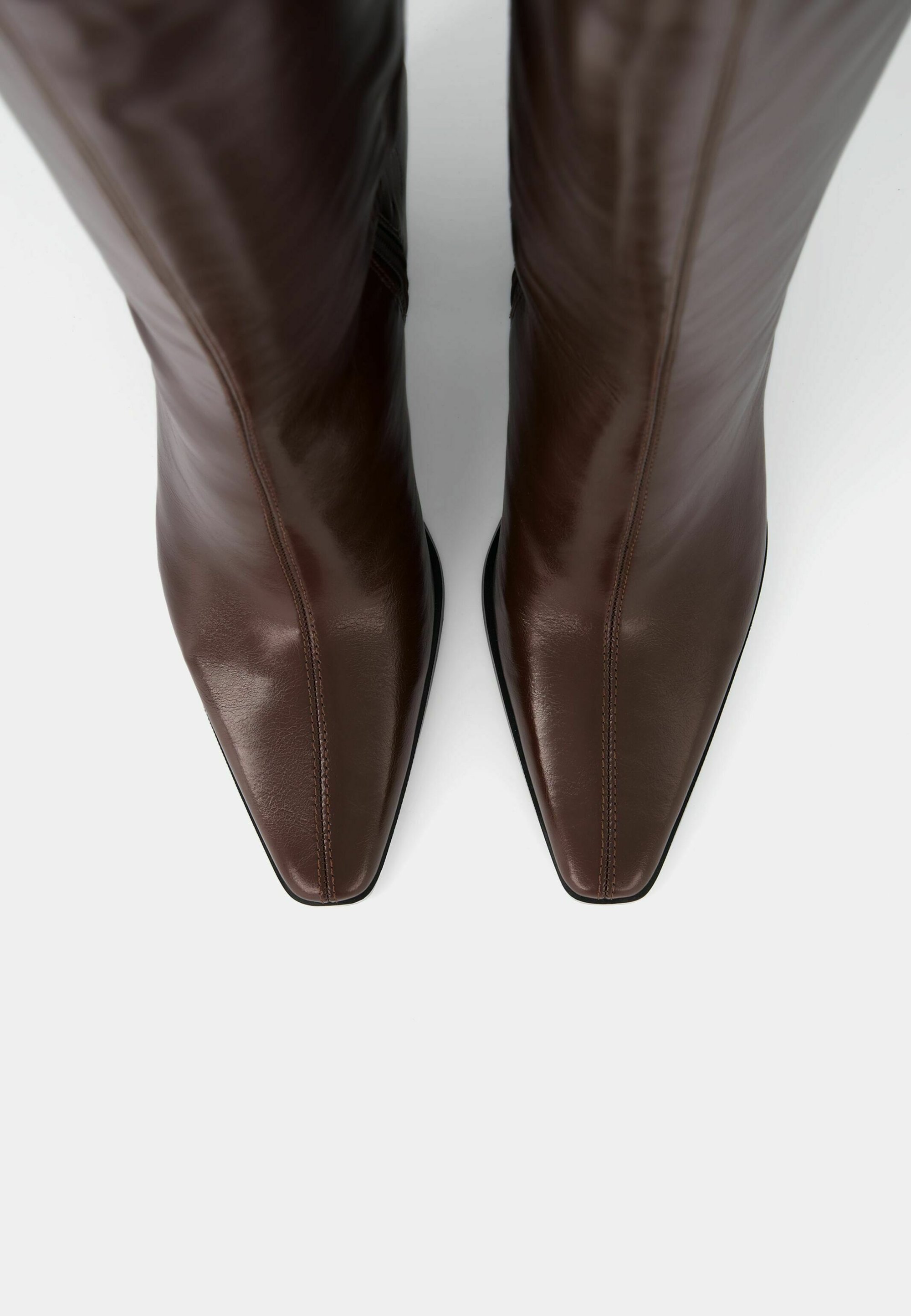 Buty Bershka - ciemnoczerwone