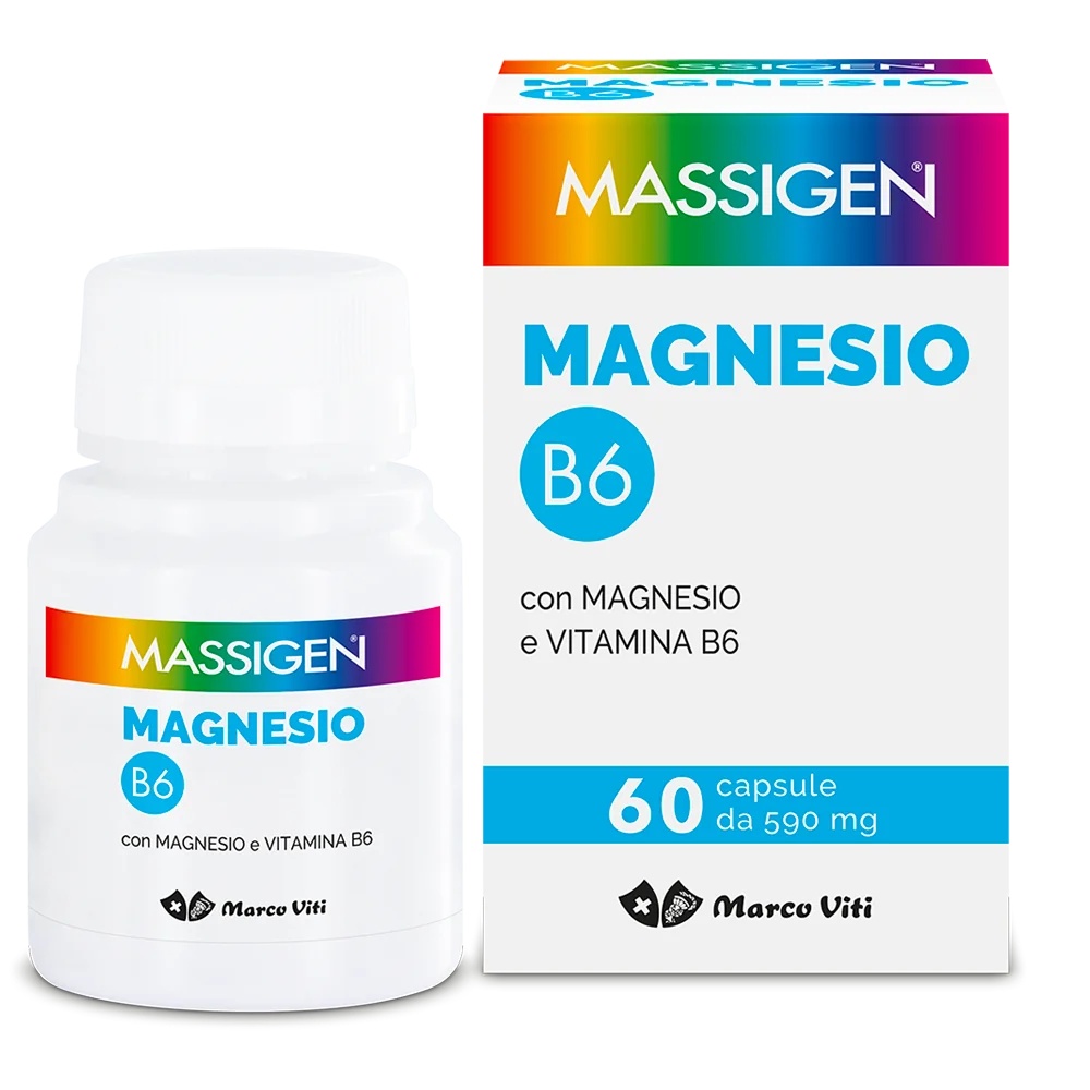 MASSIGEN Massigen Magnésium B6 60 gélules supplément magnésium et vitamine B6