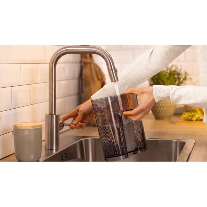 Cafetera de filtro - BOSCH - TKA2M111 MyMoment - Blanca - Capacidad de 1,25 L - Jarra de vidrio - Sistema antigoteo