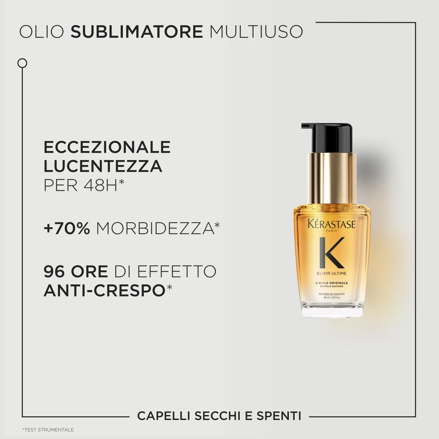 Elixir Ultime Cofanetto Elixir Ultime Holidays 2025 - Cofanetti per Capelli, Olio Capelli Styling & Finish, Olio Capelli