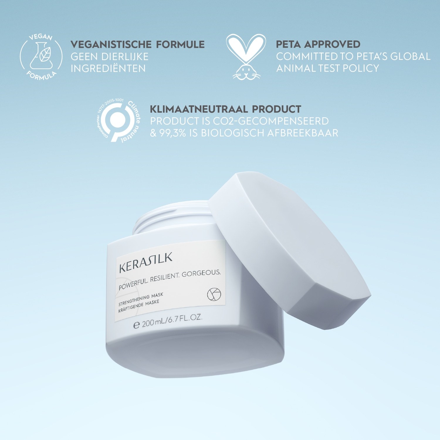 KERASILK matu maska, stiprinoša maska – 50 ml