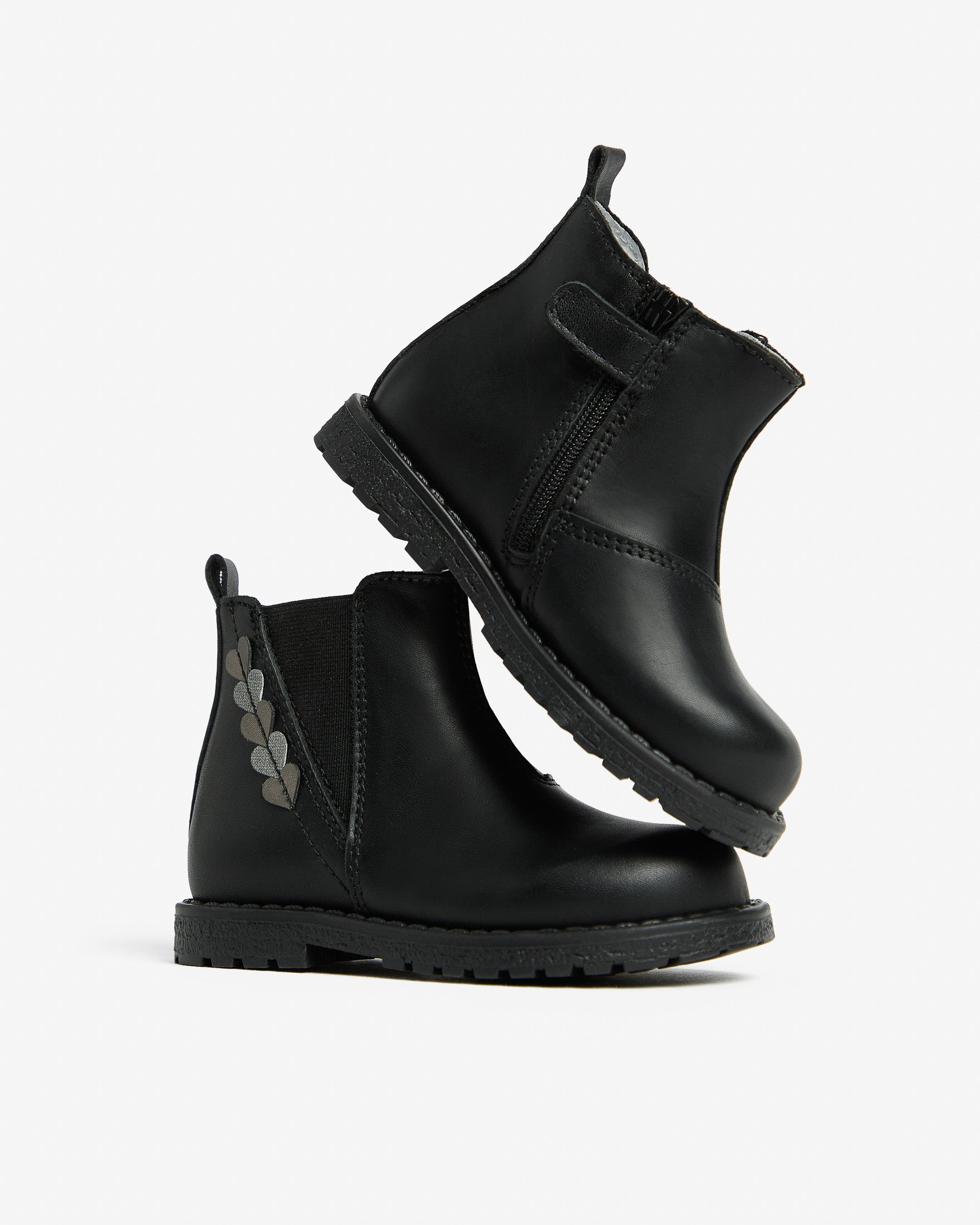  Bottines en cuir pour jeunes filles