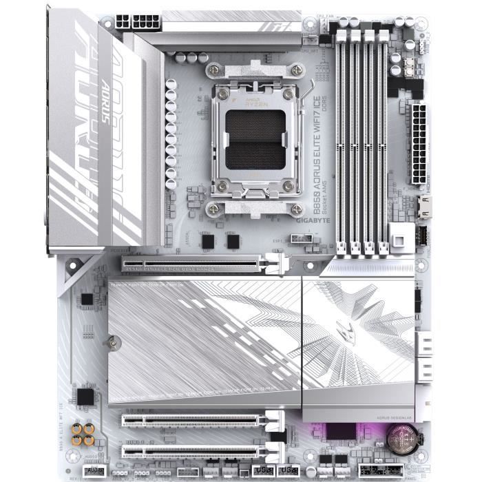 Motherboard - GIGABYTE - B850 AORUS ELITE WIFI7 ICE