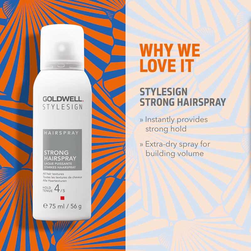 Potovalni set Goldwell StyleSign za glajenje in ohranjanje volumna