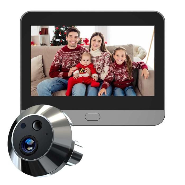 Videoportero inteligente WiFi de 4,3