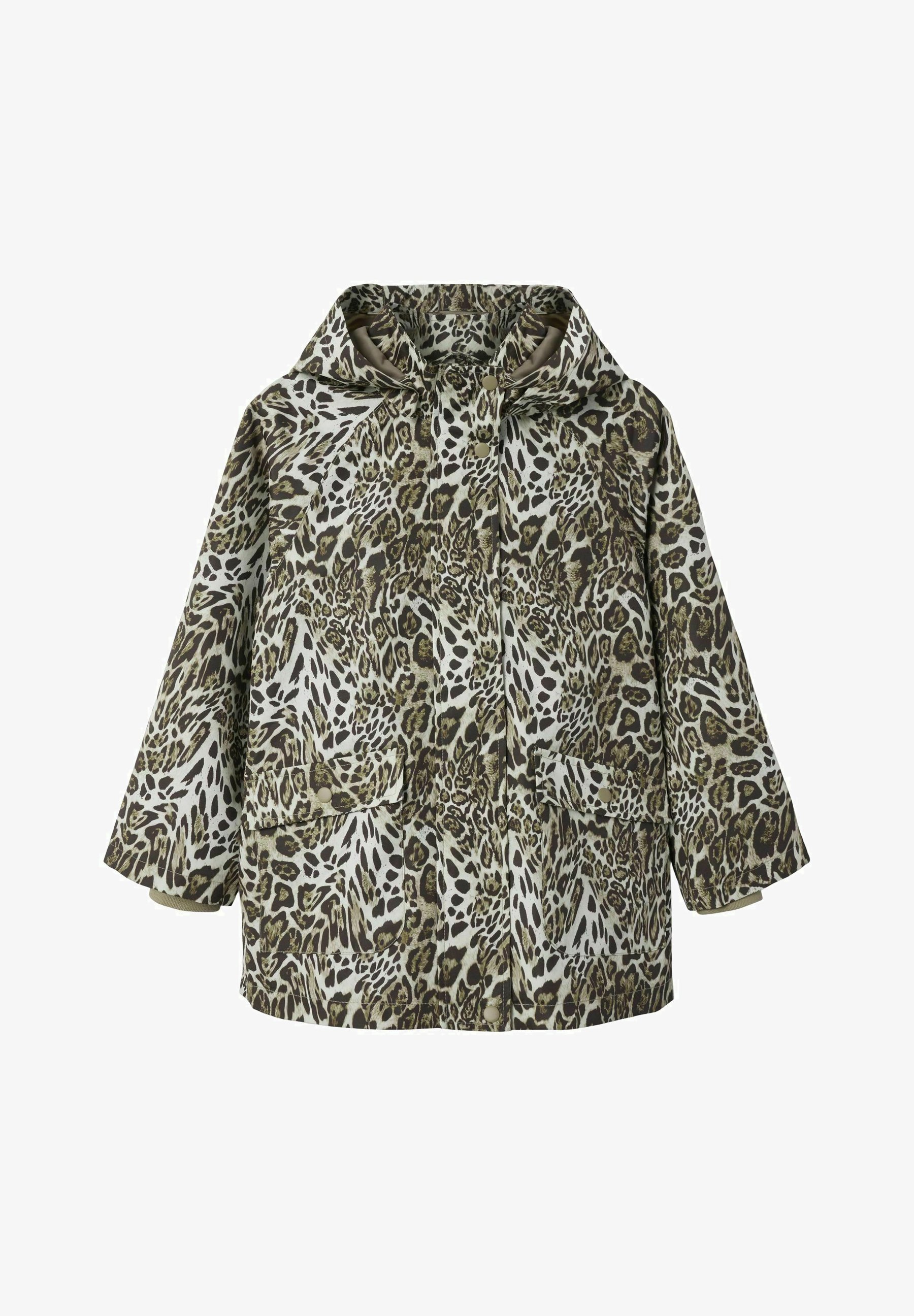 Name it LEO - Wasserdichte Jacke - Silberner Nerz