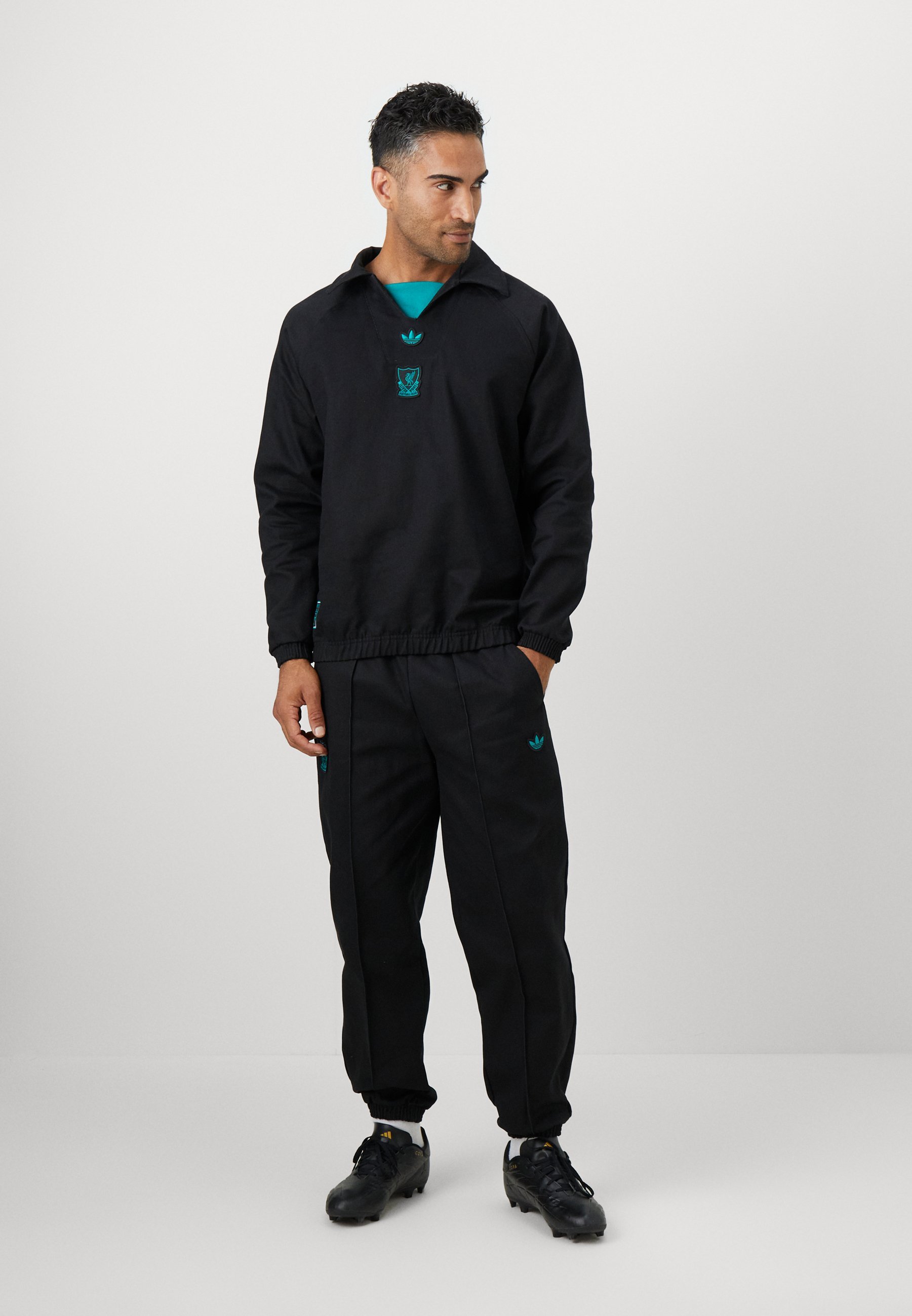 adidas Originals LIVERPOOL FC ICON DRILL NADRÁG - Klubmez - fekete