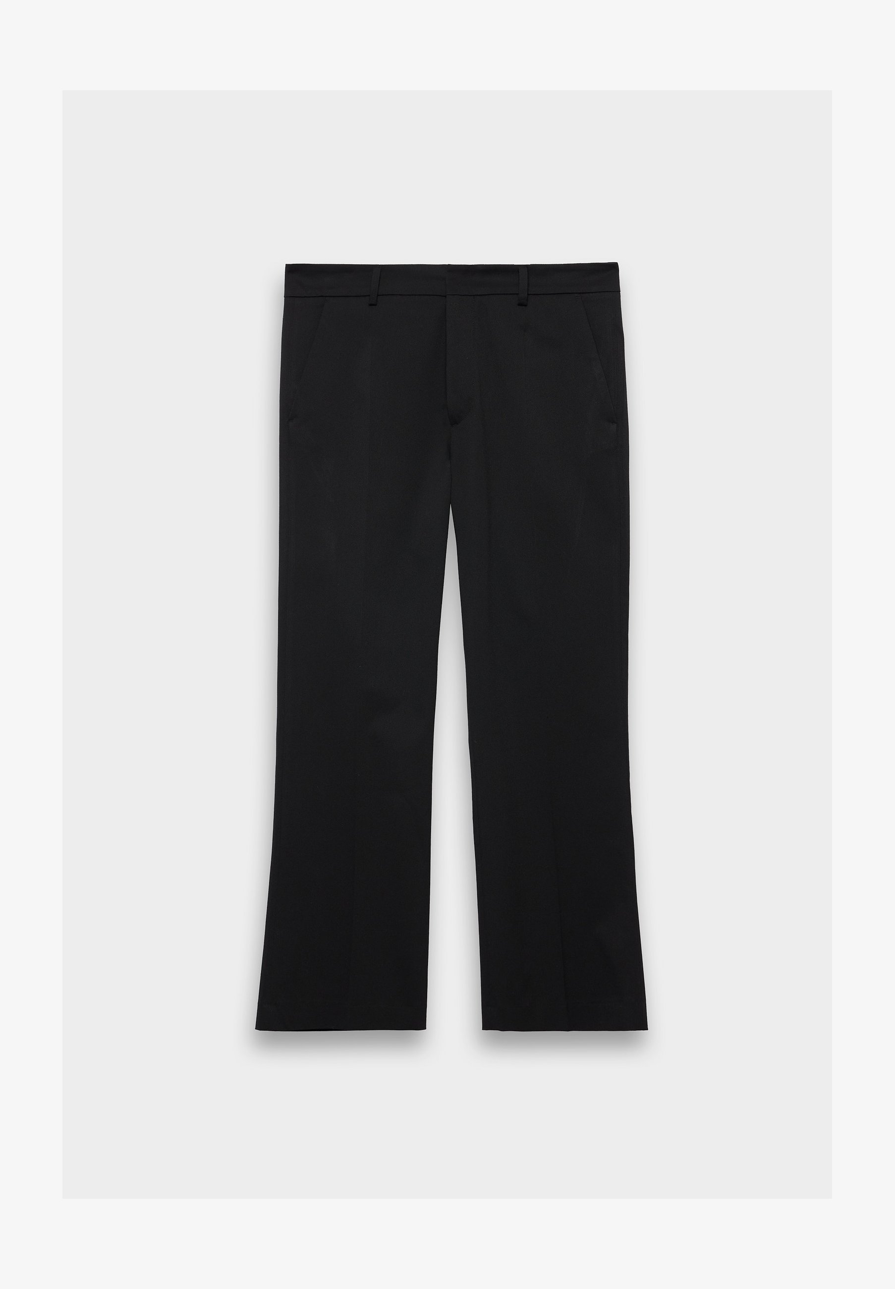 OTTANTACINQUE PANTALONI UNISEX A SFONDA - NERO METERRA