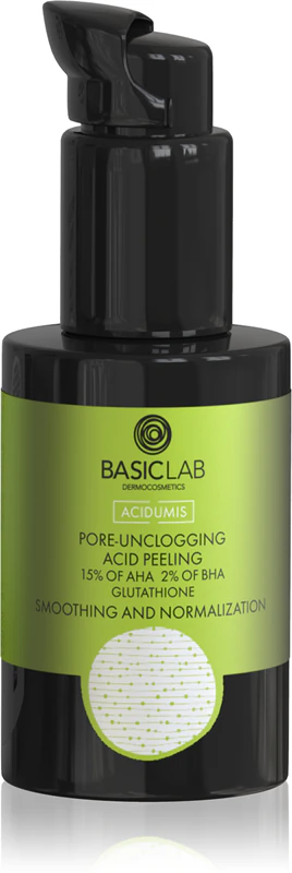 Chemický peeling proti čiernym bodkám BasicLab Dermocosmetics Acidumis