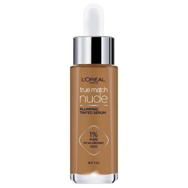 L'Oréal Paris True Match Nude 6-7 Tan Plumping tonirani serum<br>30ml