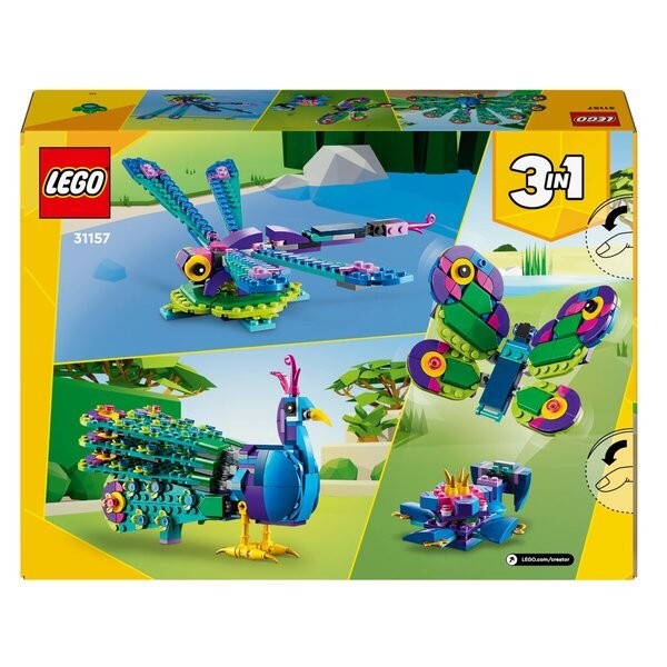 LEGO Creator 31157 Egzotični paun 3 u 1