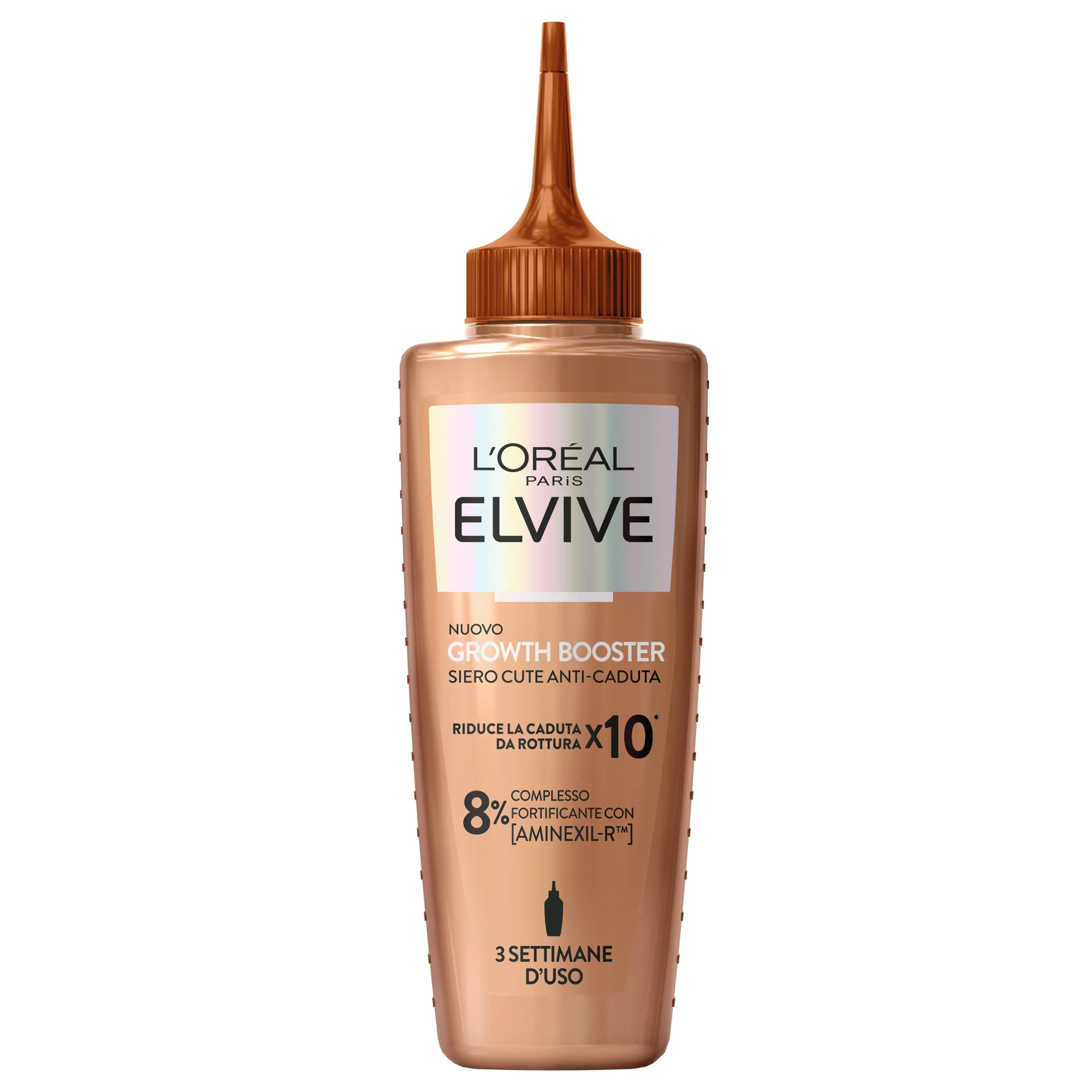 Elvive Growth Booster Siero Cute Anti-Caduta Senza Risciacquo - Siero Capelli, Trattamento Anticaduta Capelli